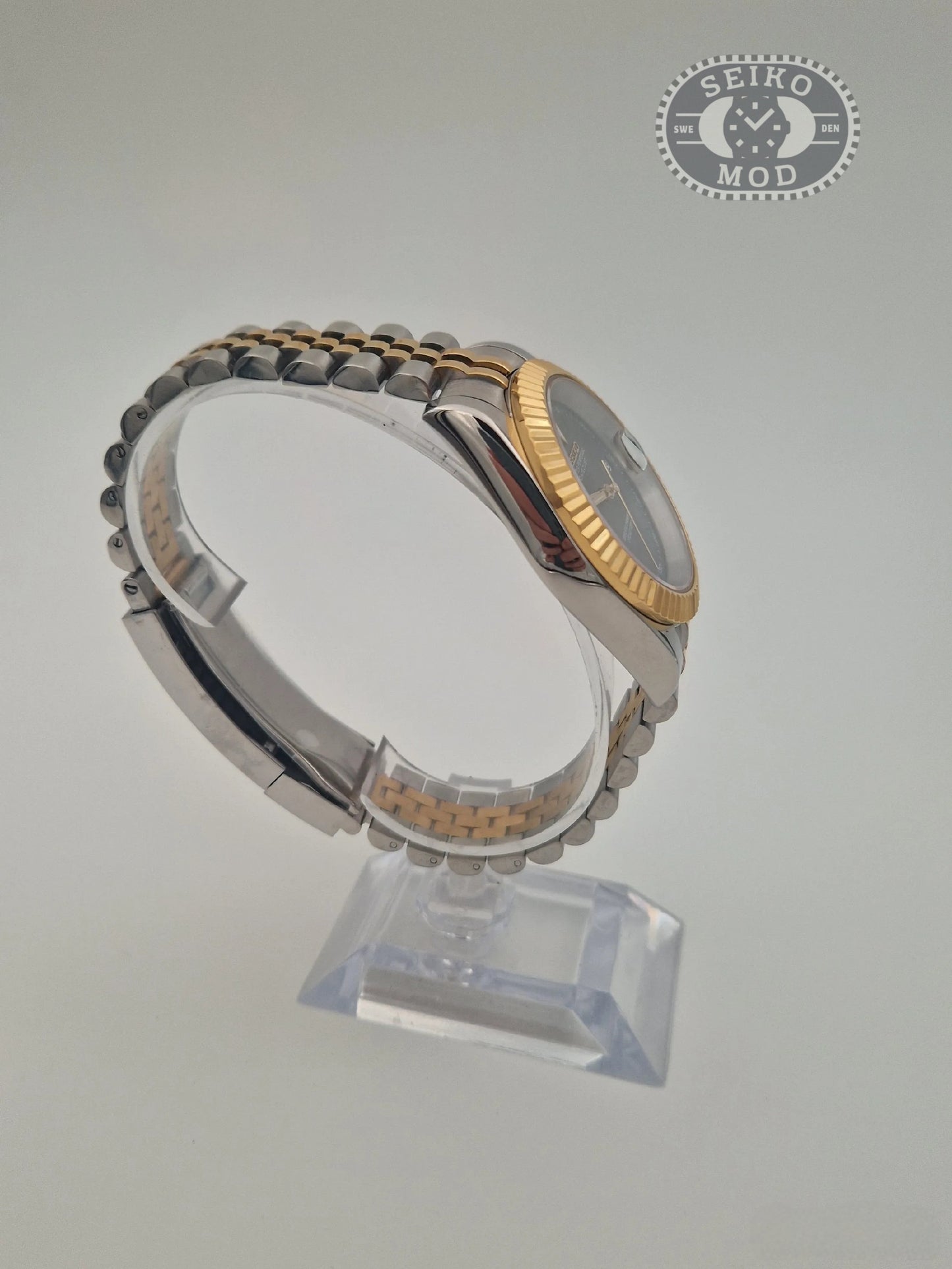 Wimbledon Gold - Two Tone Datejust Mod