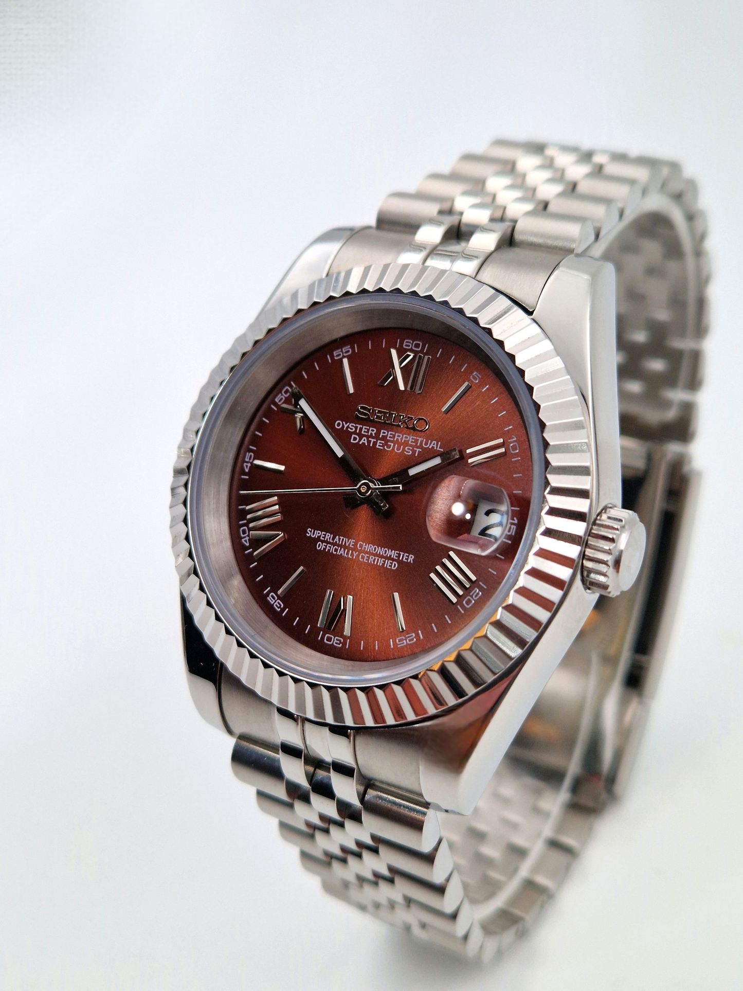 Chocolate Roman - Datejust Mod