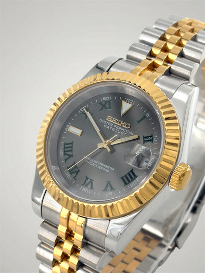 Wimbledon Gold - Two Tone Datejust Mod