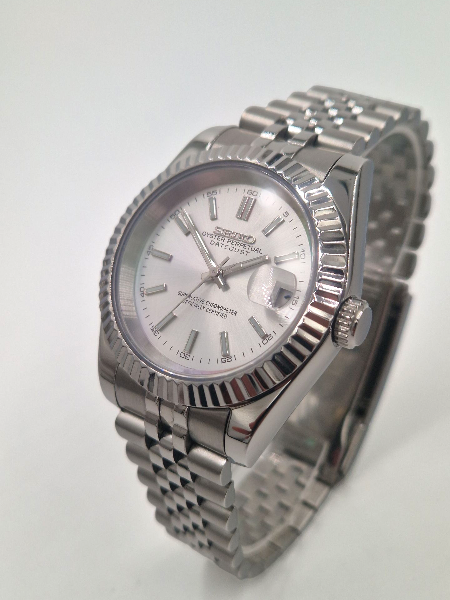 White - Datejust Mod