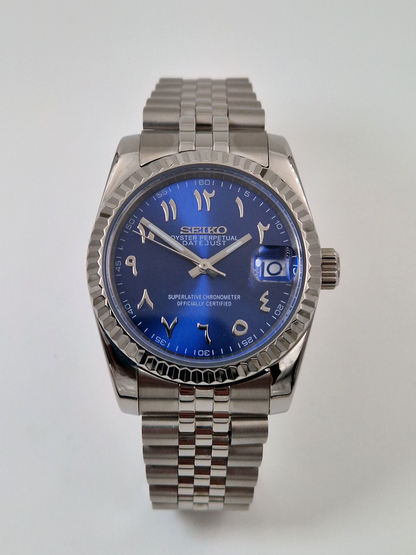 Dark Blue Arabic - Datejust Mod