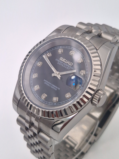 Grey Diamond - Datejust Mod