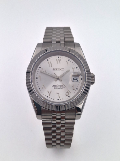 White Arabic - Datejust Mod