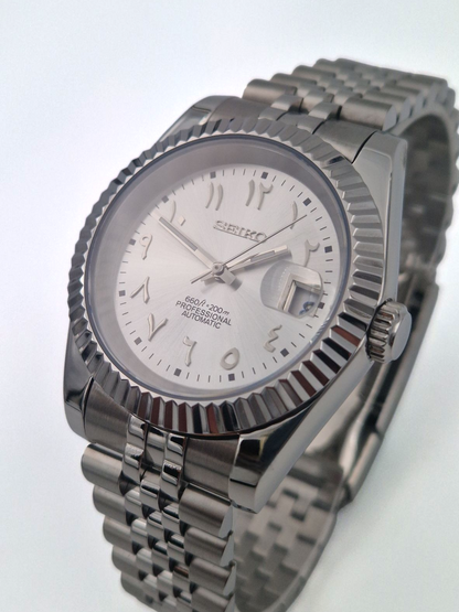 White Arabic - Datejust Mod