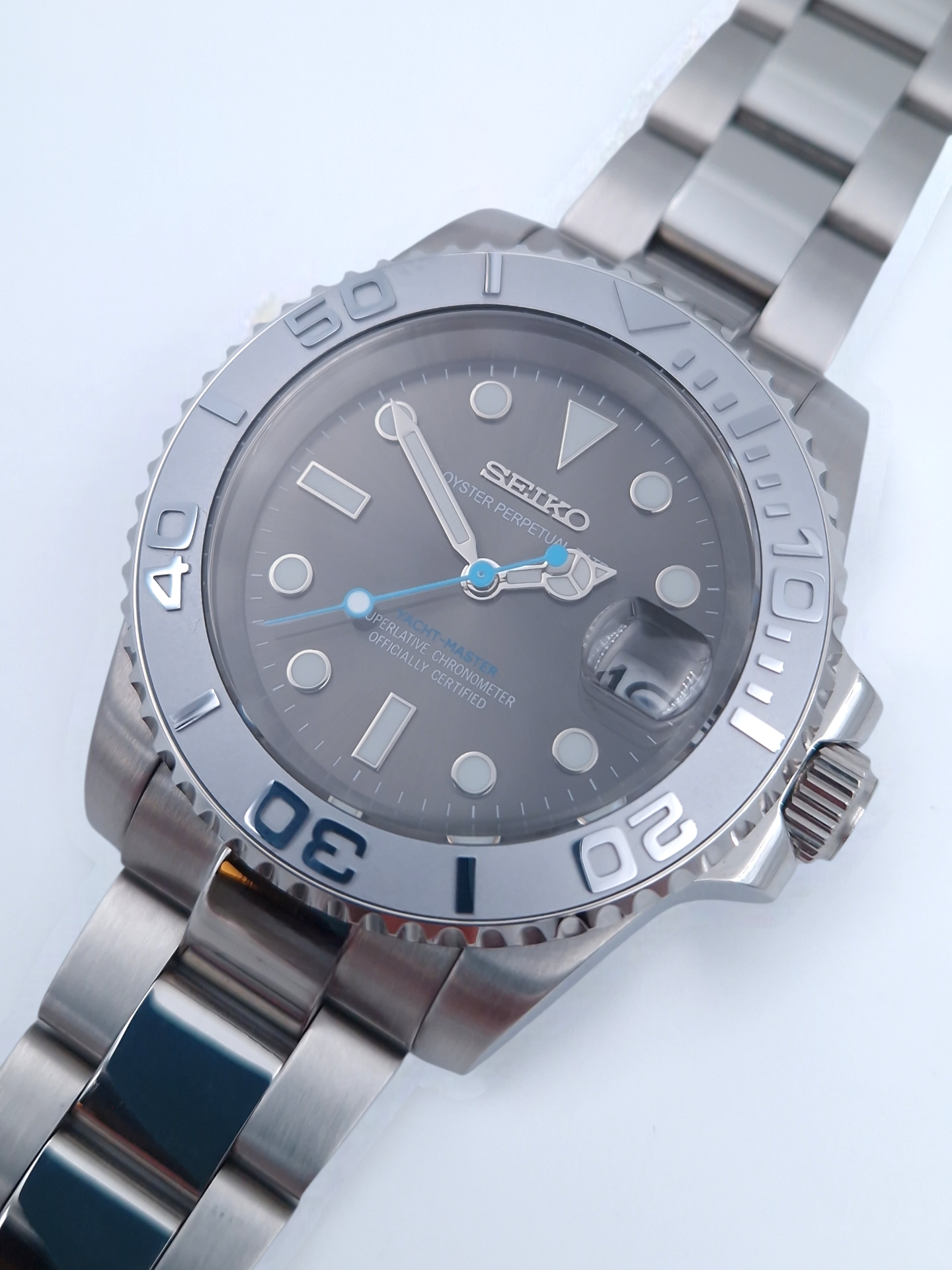 Yacht-Master mod in steel