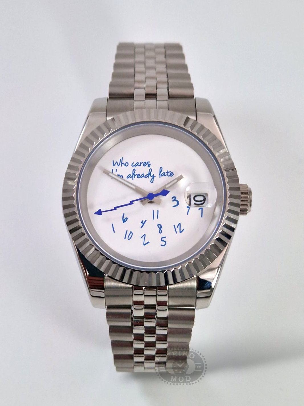 Who cares I'm already late