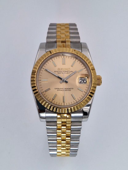 Champagne - Two-tone Datejust Mod